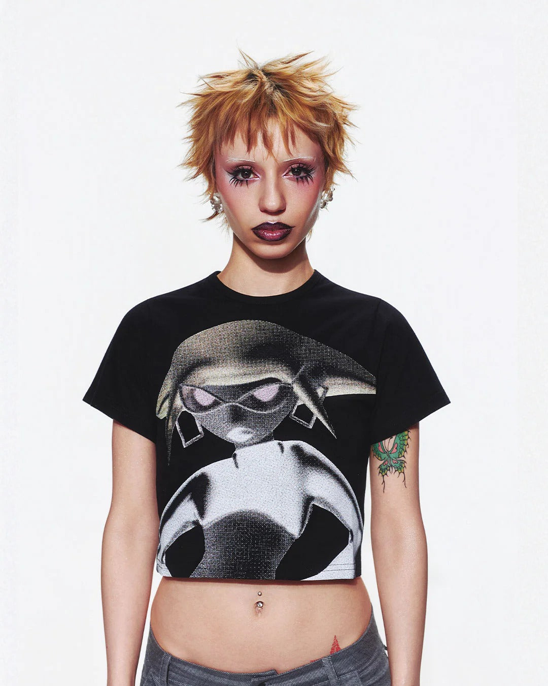 Black 'Nexi' Baby Tee