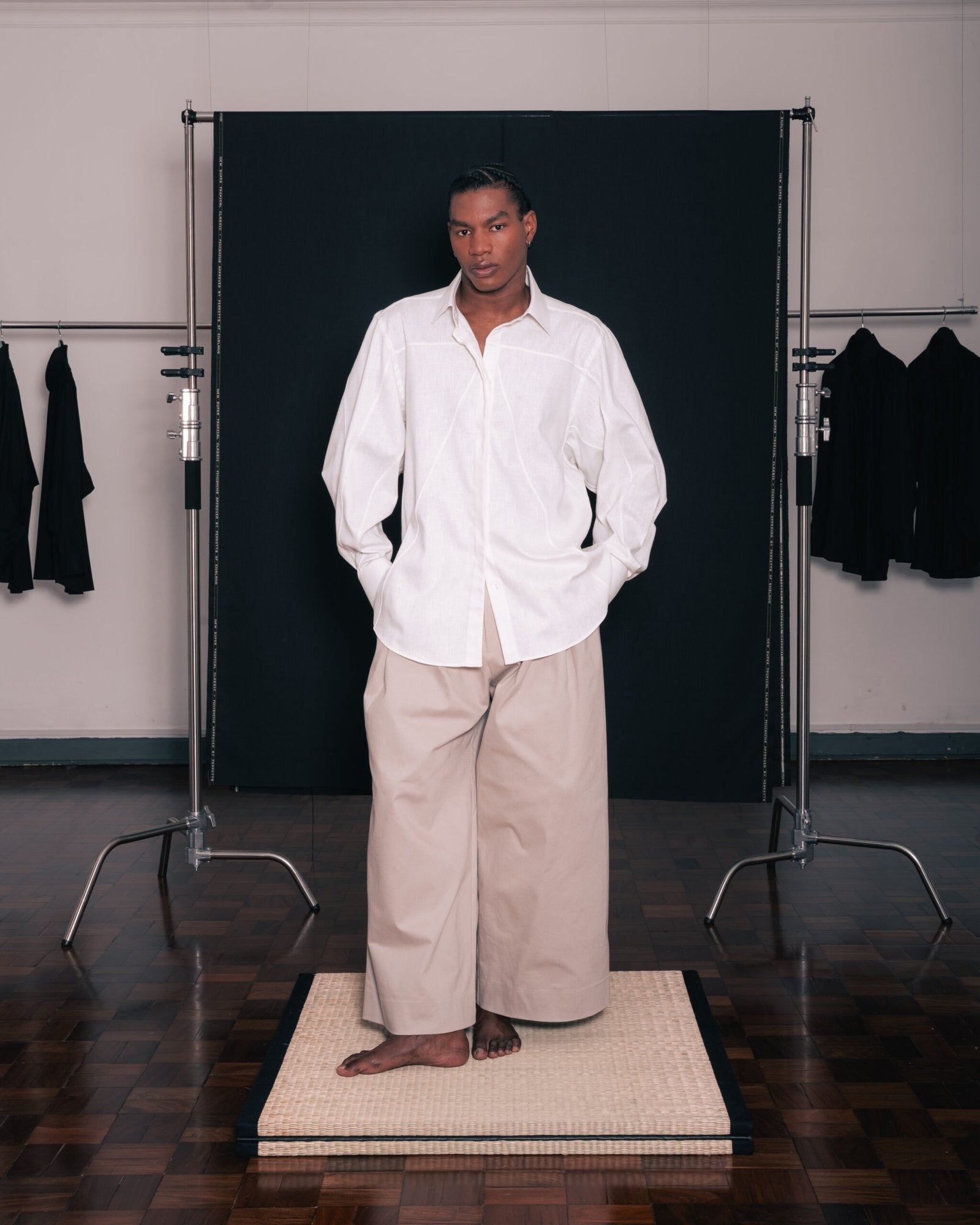 Off-White 'CAMISA RECORTES TENCEL™' Shirt