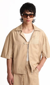 Khaki 'Squard' Shirt