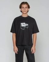 Black 'Breuer' Boxy Tee