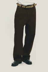 Brown 'Tailoring' Double Pants