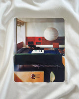 White 'Mid Century' Boxy Tee