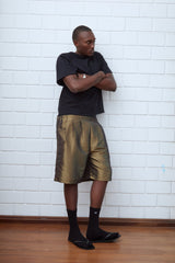 Goldens Wide Iridescent Shorts