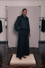 Black 'Moto' Pants