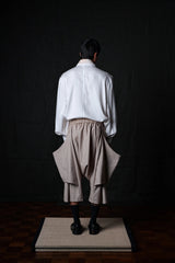 Beige 'Poketto' shorts