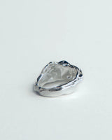Silver 'Sedimento' Ring
