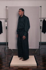 Black 'Moto' Pants