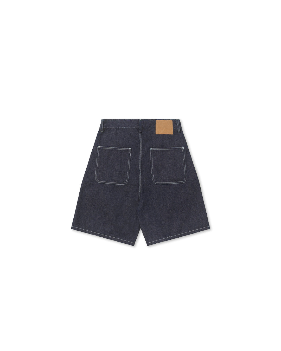 Navy Raw 'Amalfi' Denim Shorts