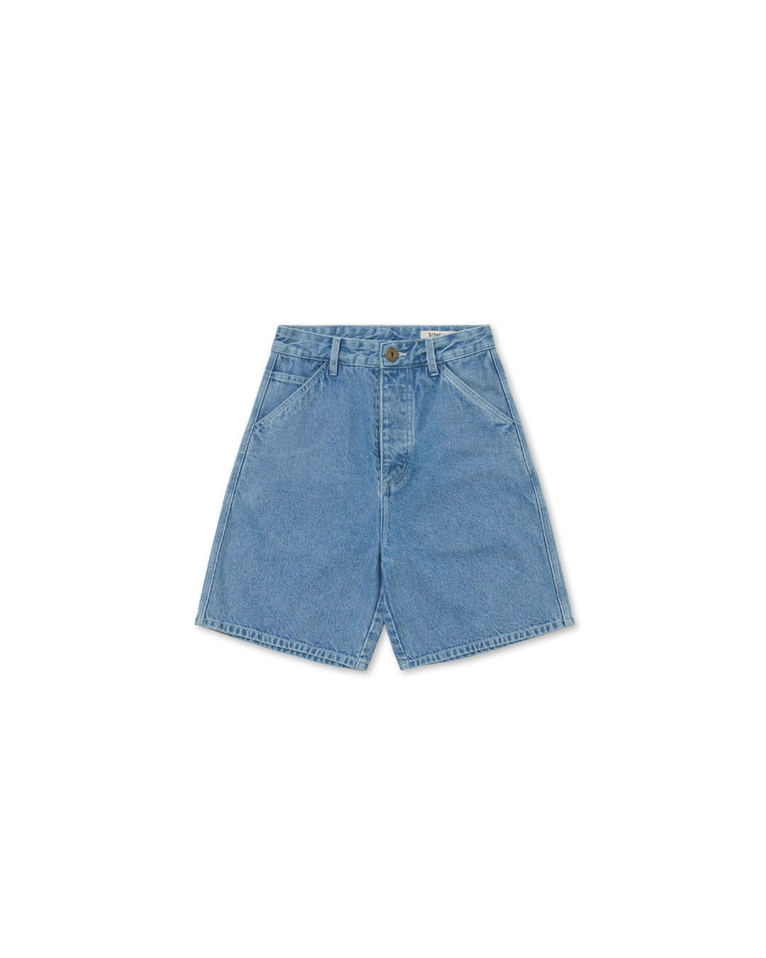Blue Washed 'Amalfi' Denim Shorts