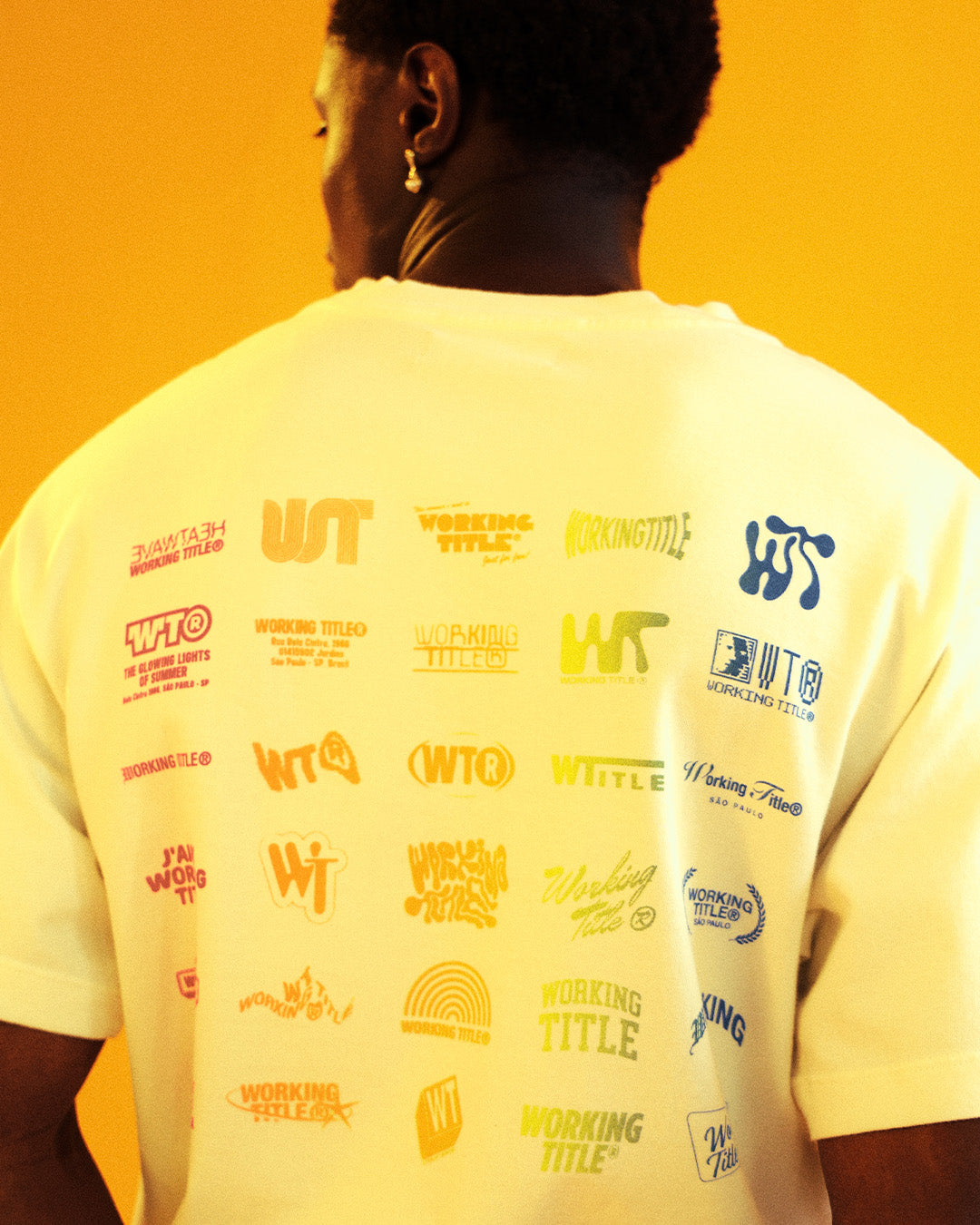 Off-White 'Logo' Oversized Tee