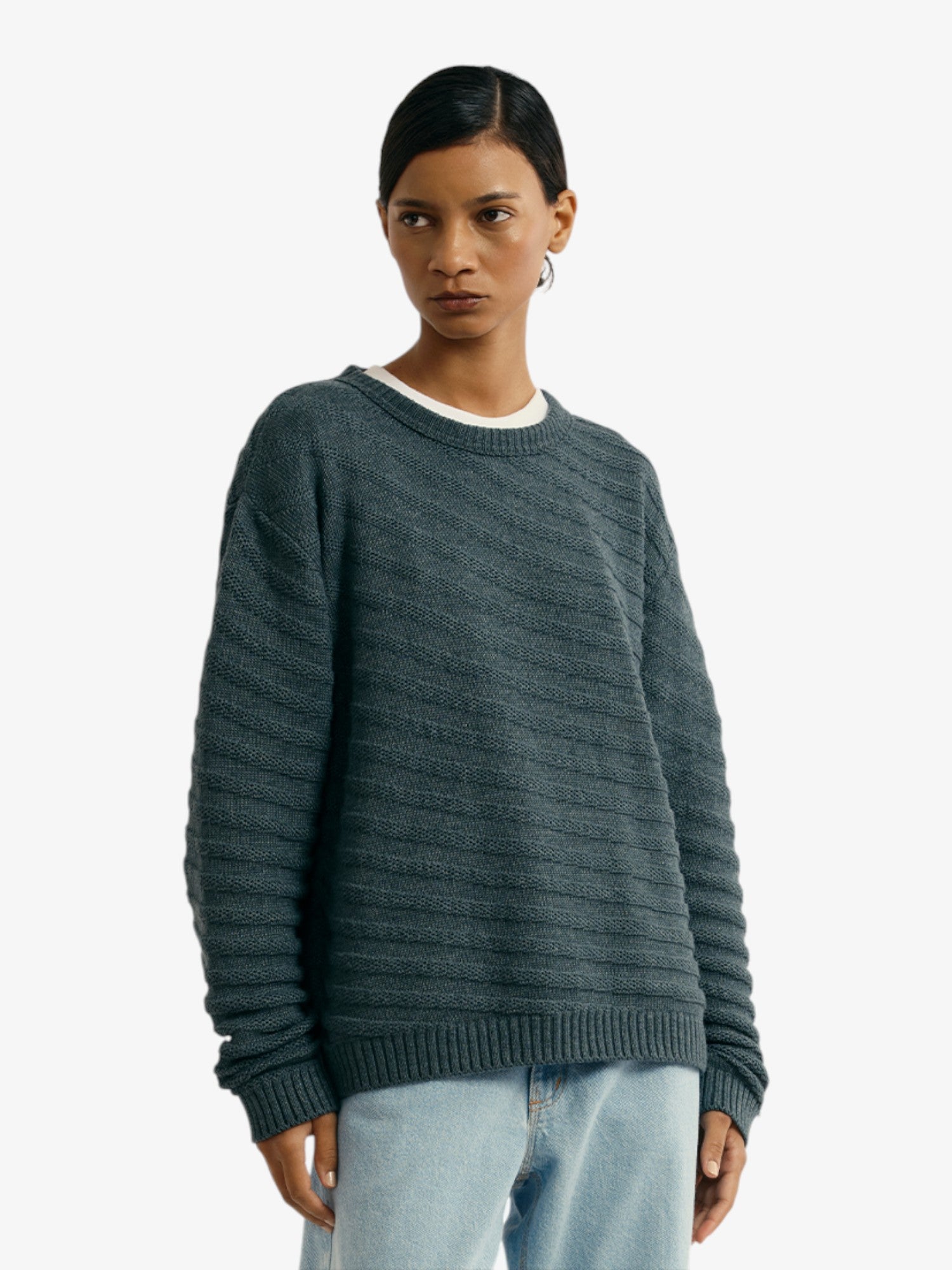 Green 'Spiral' Knit X NIEMEYER
