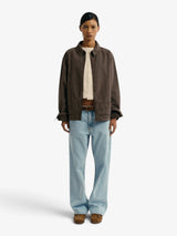 Washed Brown 'Column' Twill Jacket X NIEMEYER