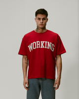 Red College Tee