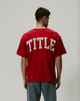 Red College Tee