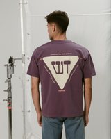 Purple Triangle Tee