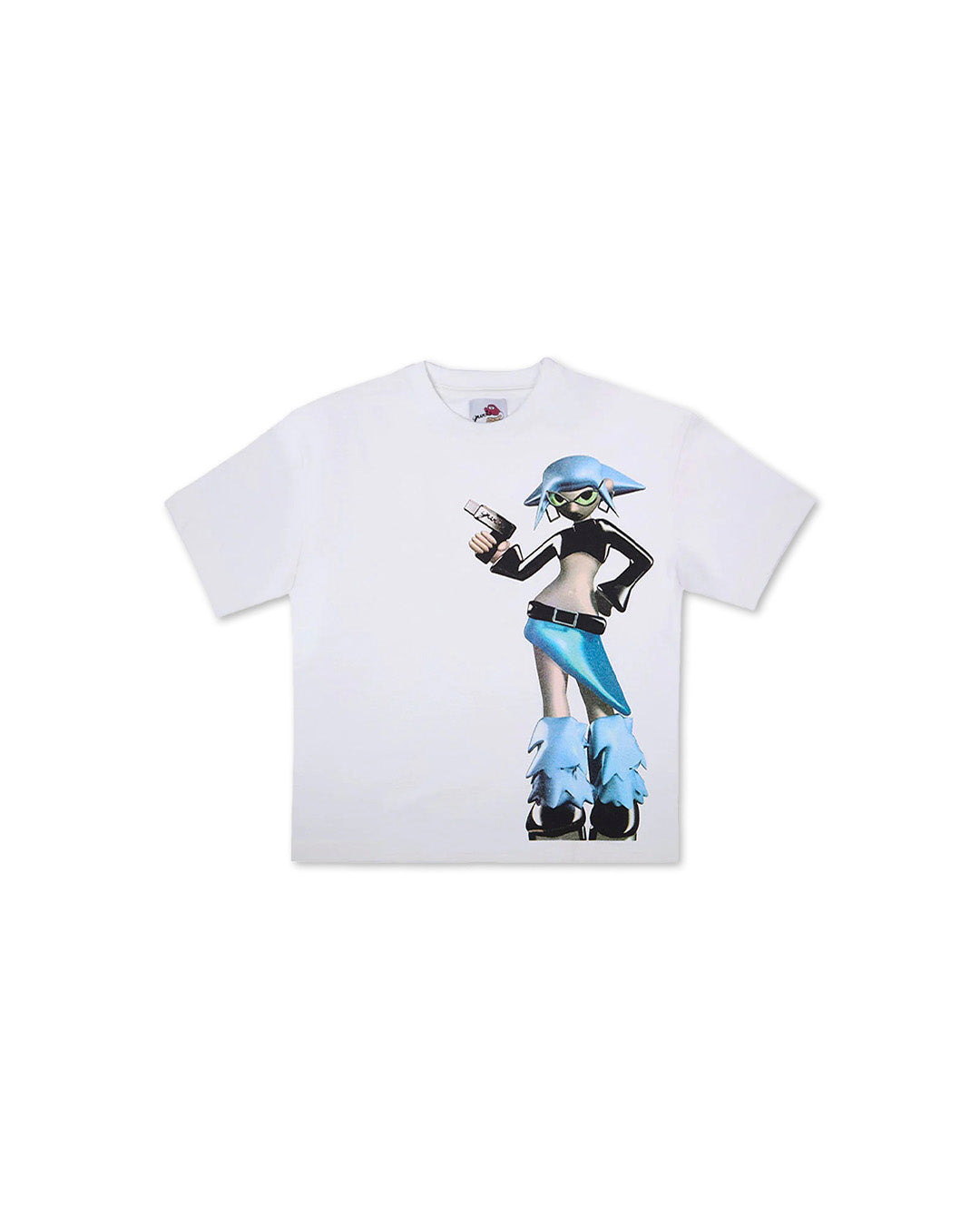 White 'Nexi' Boxy Tee