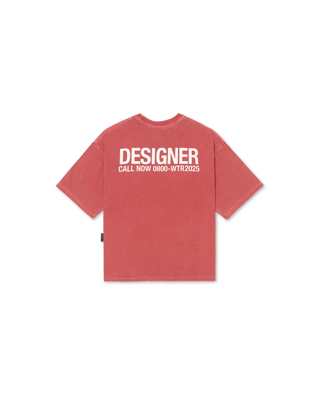 Red 'Designer' Tee