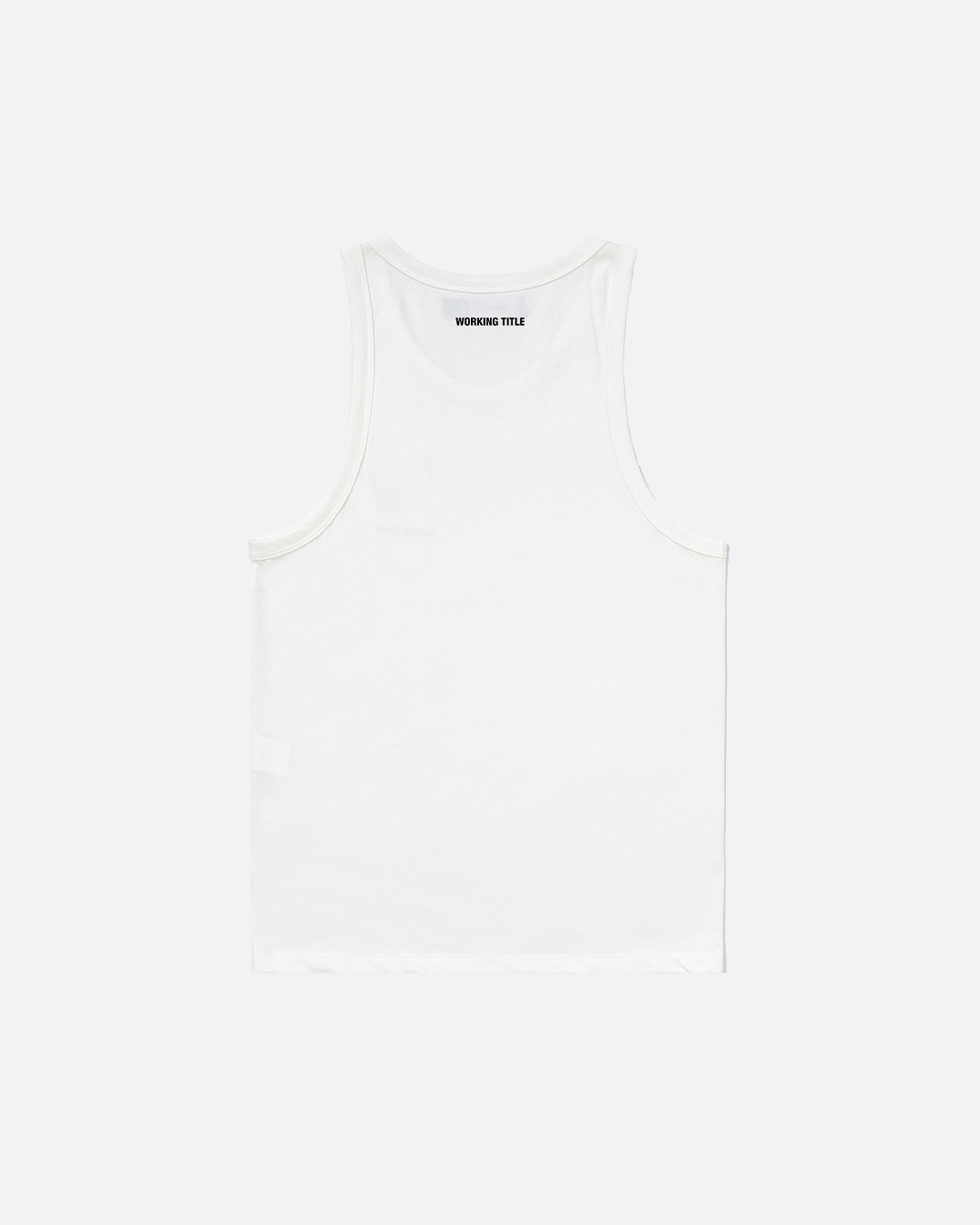 White New Tank Top