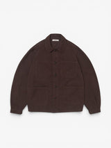 Brown 'Yves' Oversized Shirt