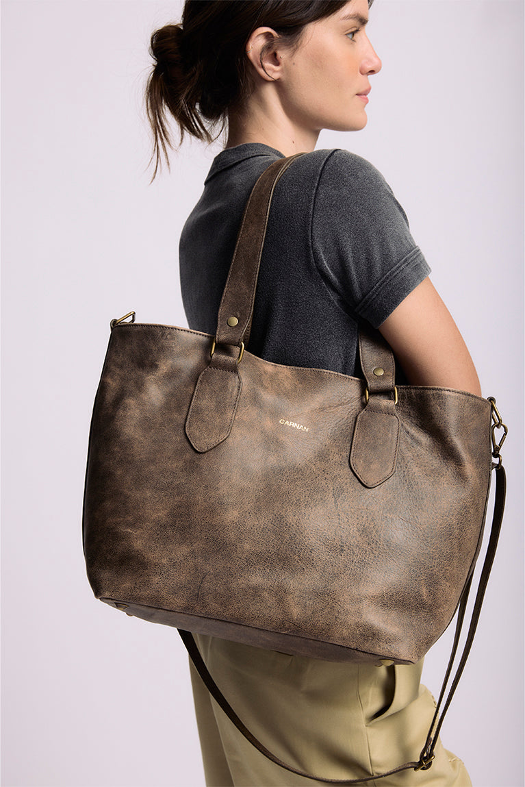 Brown 'Satchel' Bag