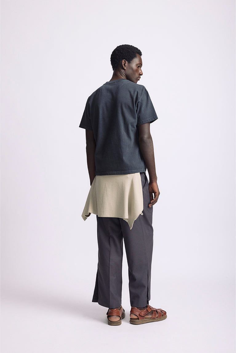 Black 'Star' Boxy Tee