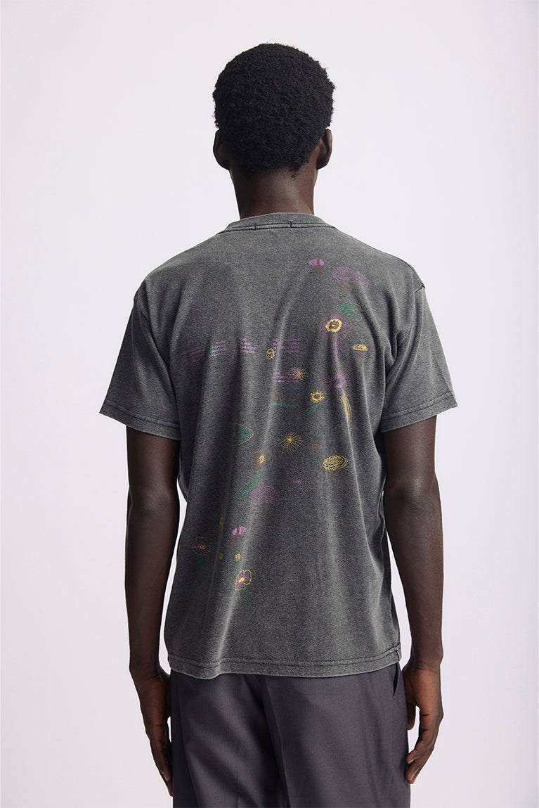 Black 'Ecosystem' Heavy Tee