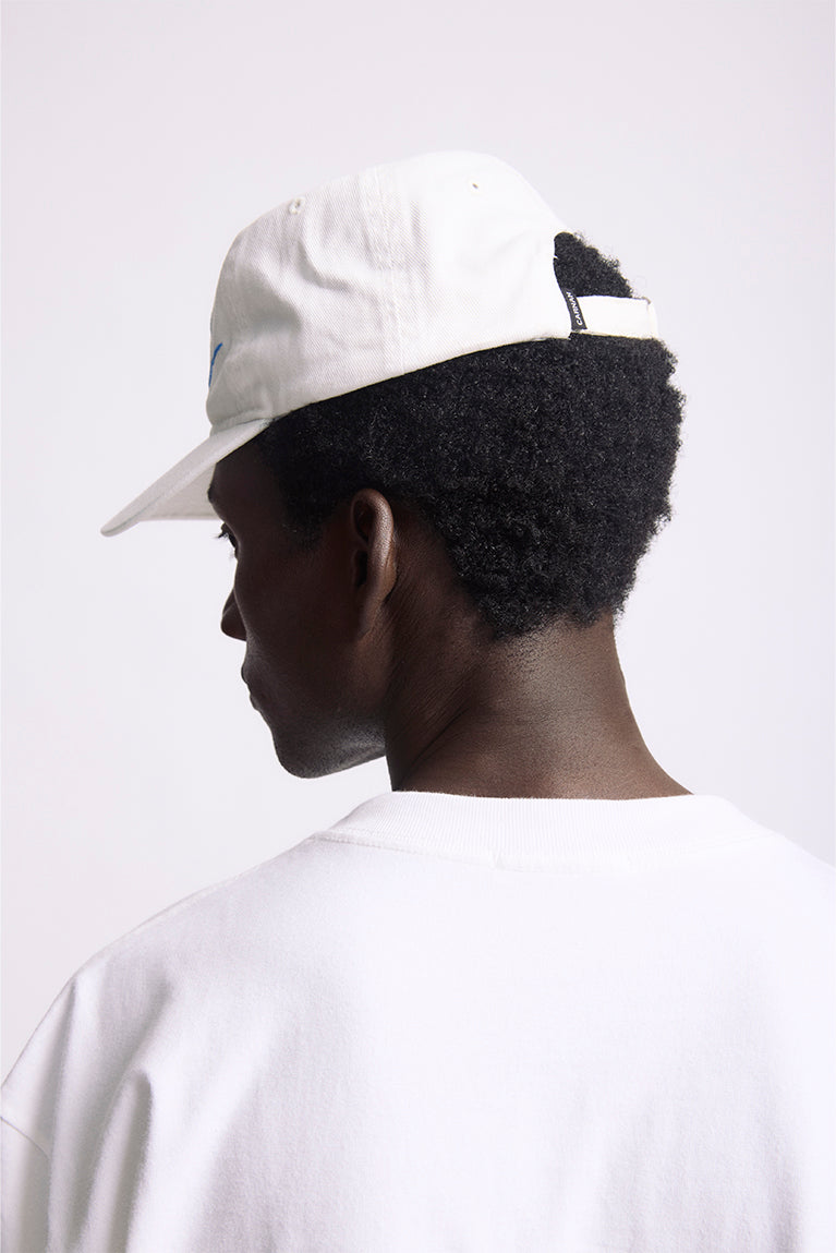 Beige 'Star' Twill Cap