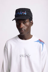 Black 'Star' Twill Cap