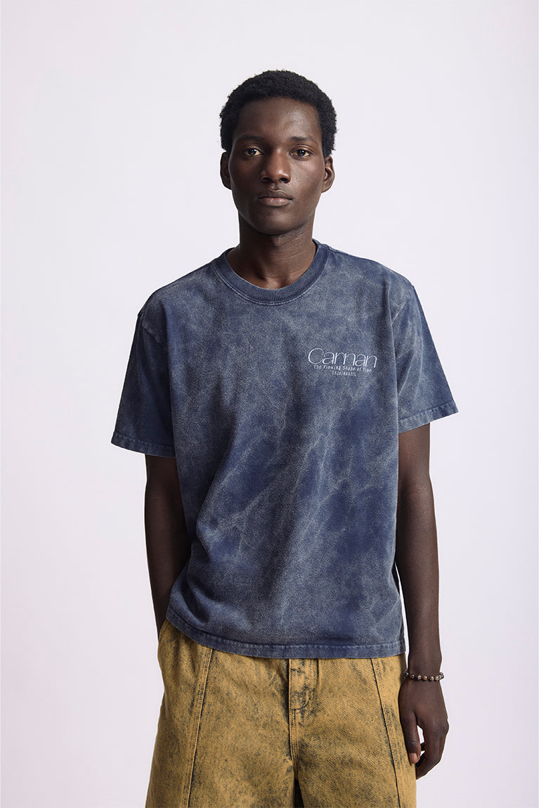 Navy 'Seabird' Tee