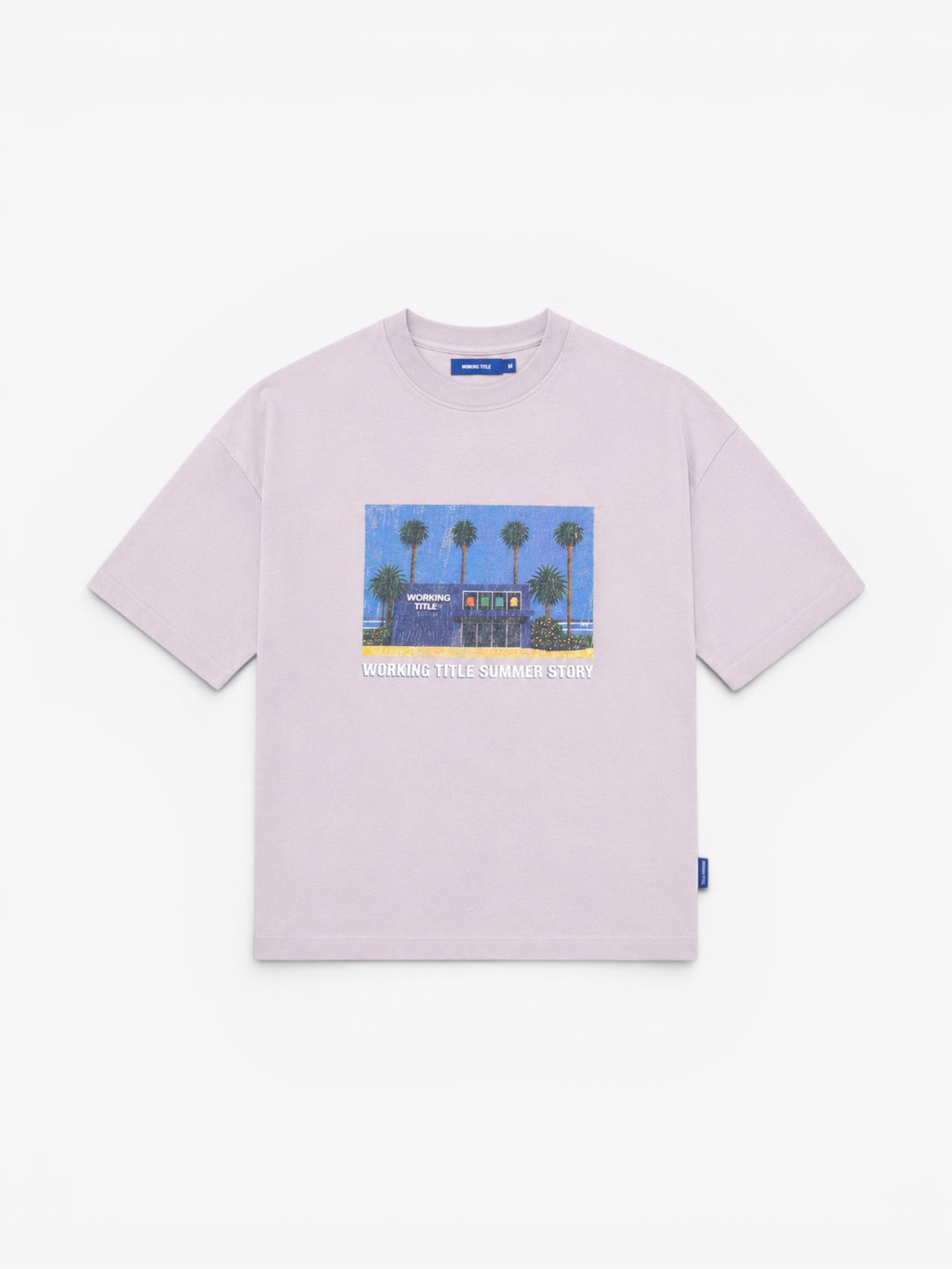 Lavander 'Summer Story' Boxy Tee