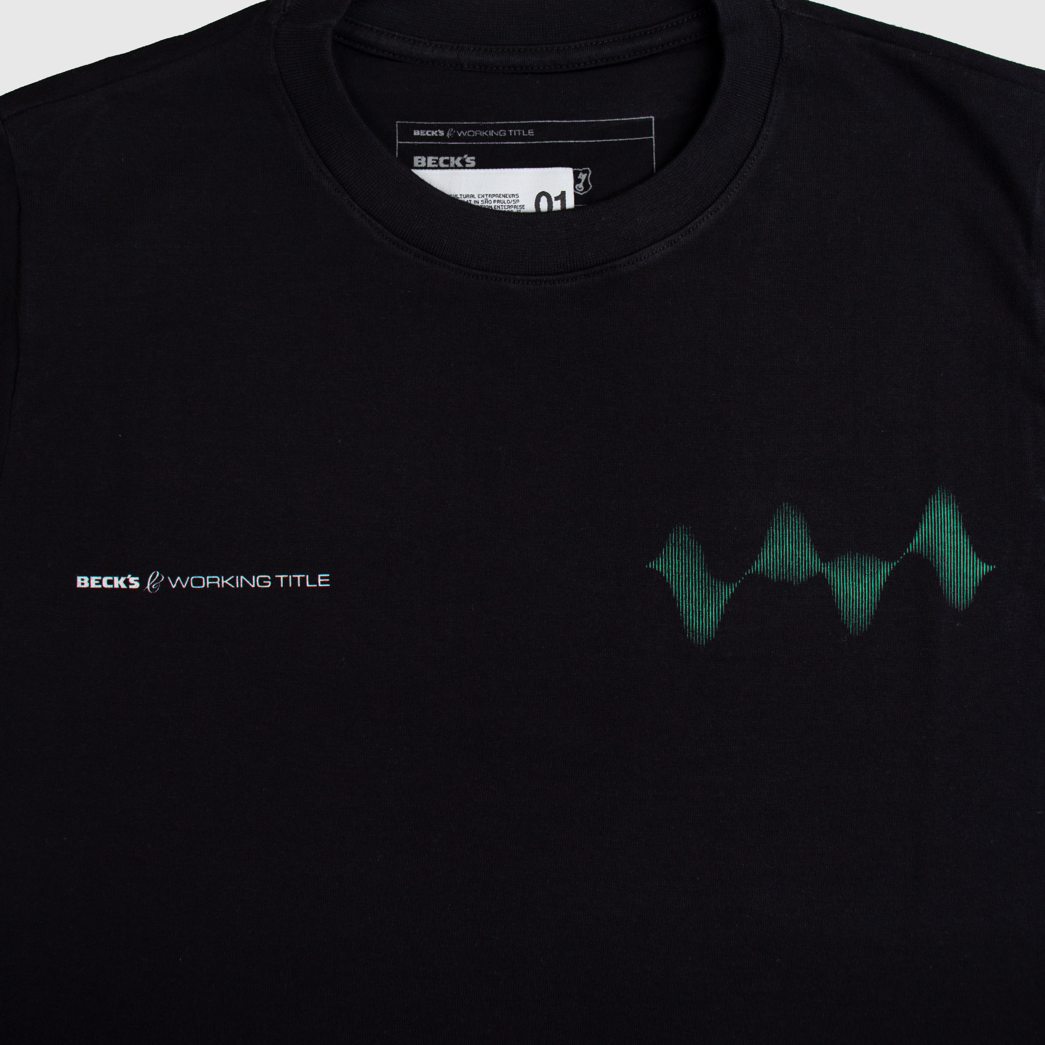 BECK'S x WORKING TITLE Camiseta Sound - Black